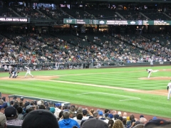 Safeco field - Tigers at Mariners